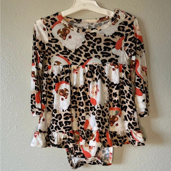 Posh Peanut LANA CLAUS bodysuit dress - Picture 1 of 7